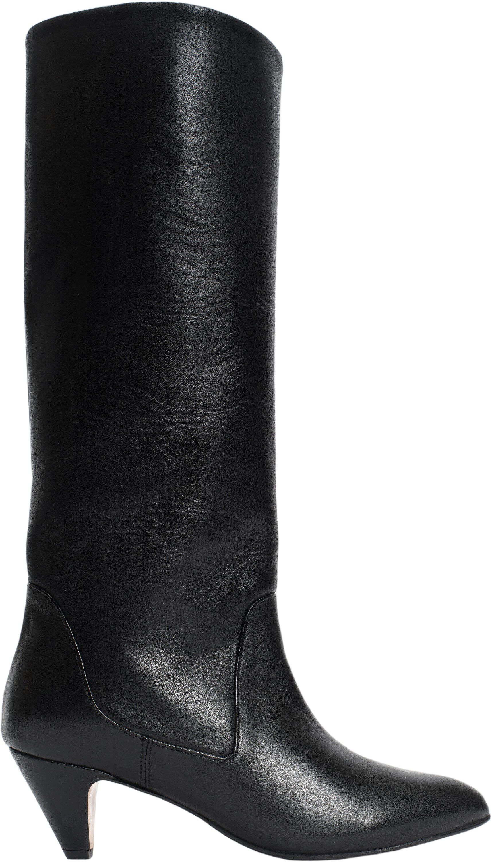 Valle 50 stiletto Soft calf, Valle 50 stiletto, Black, 37