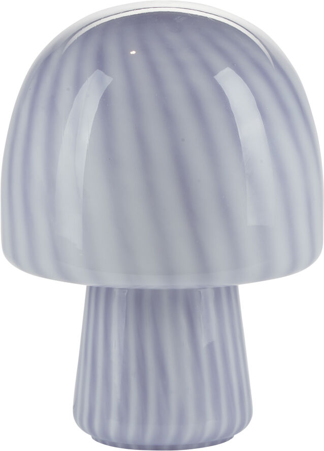 Funghitable lamp with stribes