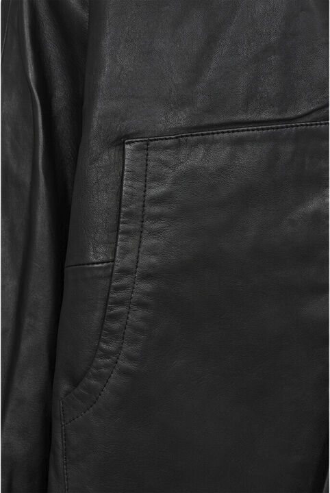 IVY-Kylie Leather Cardigan