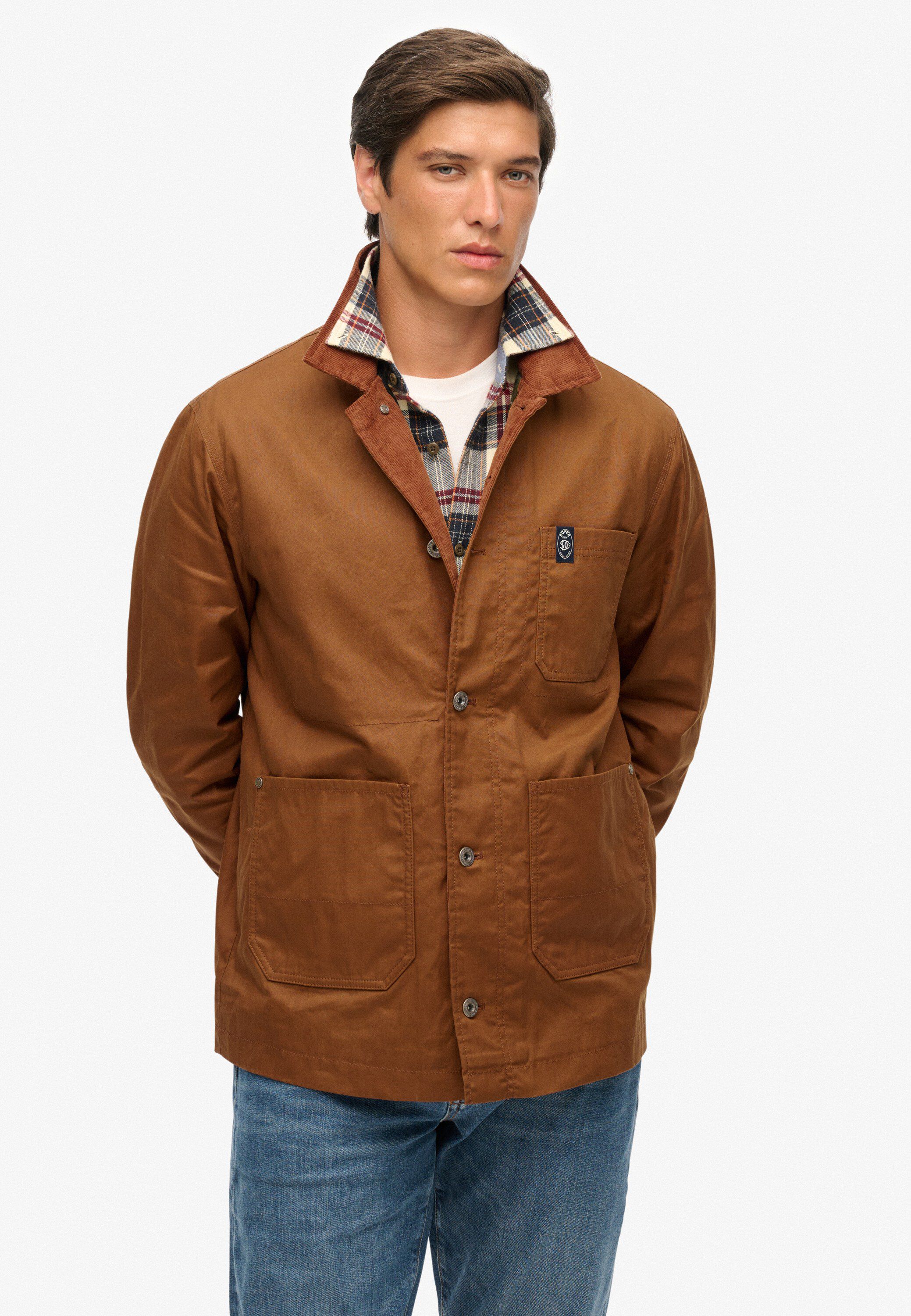 MERCHANT WAXED WORKER JACKET