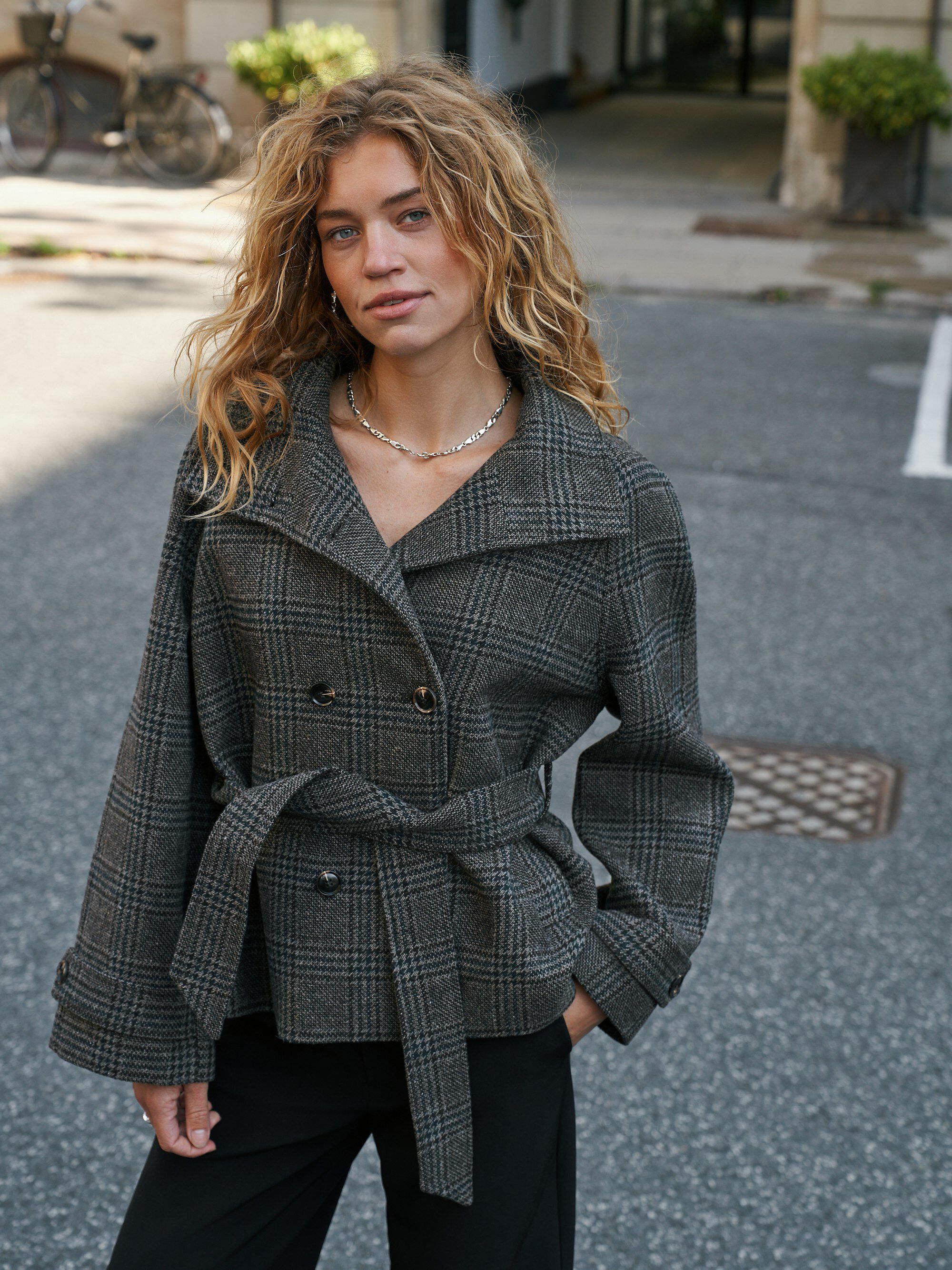 Munet Check Jacket