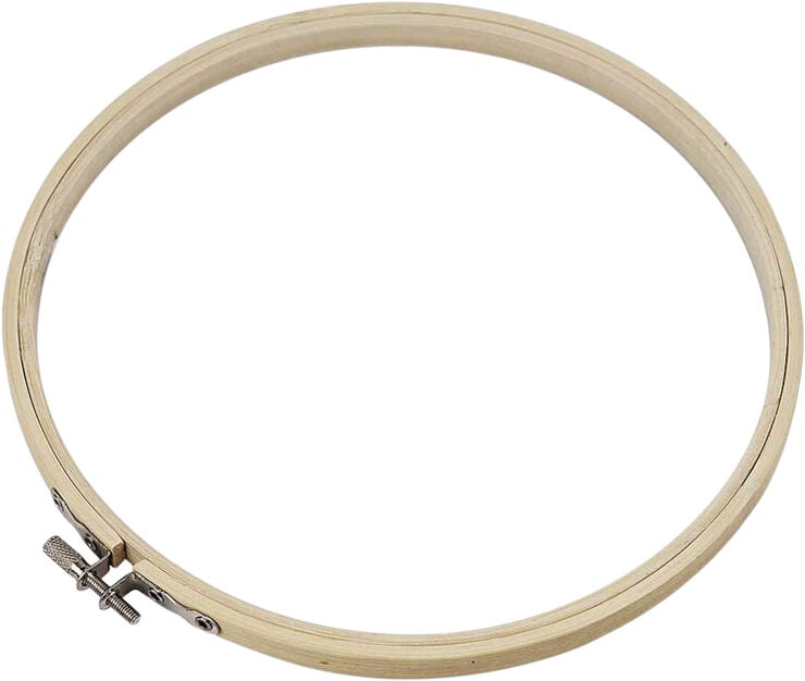 Broderiramme, diam. 20 cm.