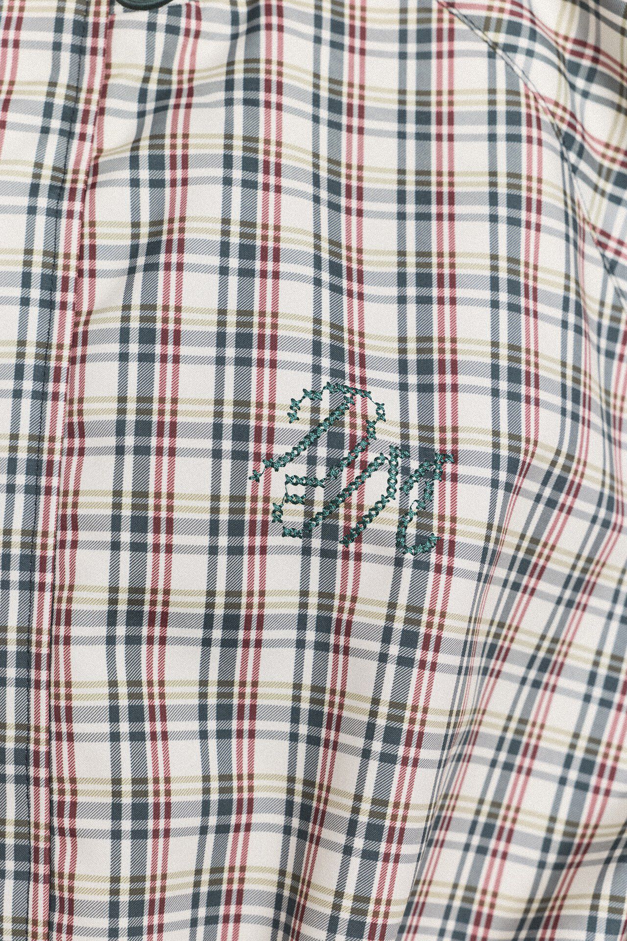 LIU RAINCOAT - ELDERBERRY CHECK