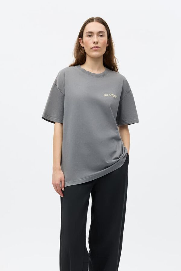 Enkulla Ss Tee Print Wash
