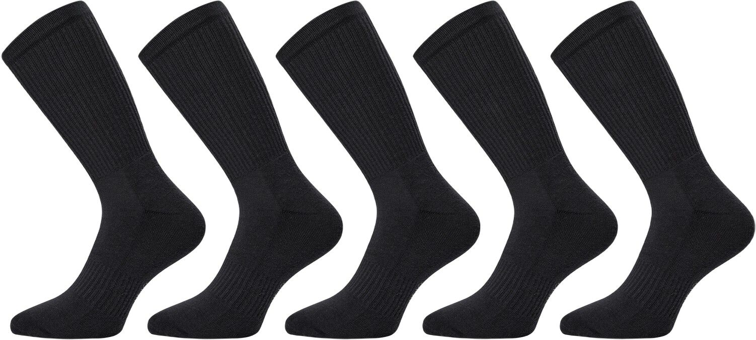 Tennis Socks 5-pack &frac12; terry.