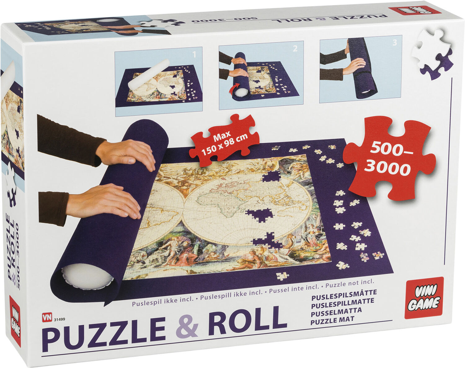 PUZZLE ROLL MAT 500-3000b