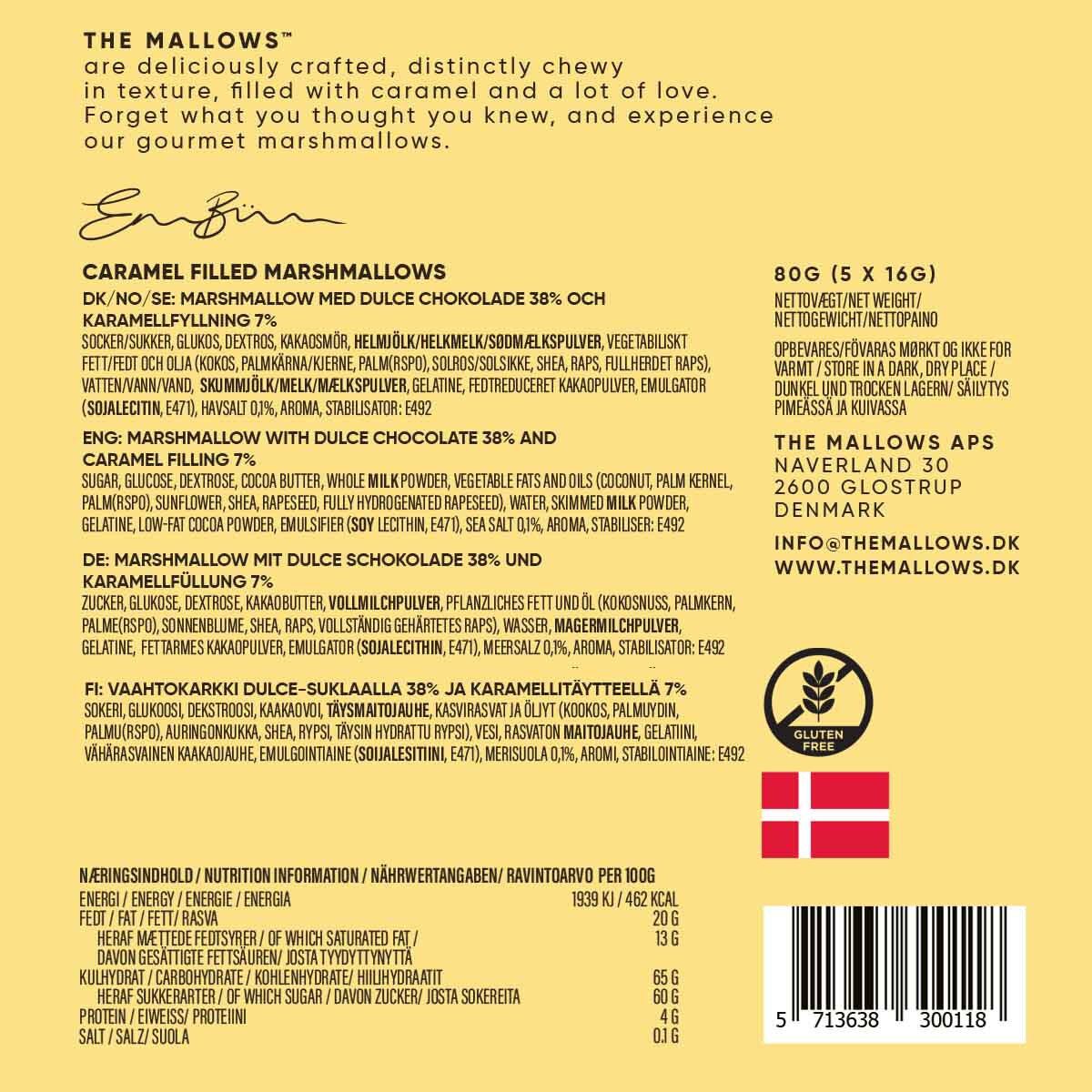 Caramel Filled Mallows + Dulce Chocolate