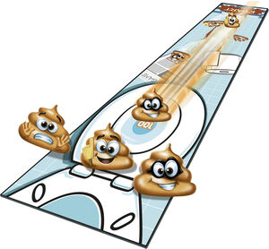 SHIT CURLING SPIL 90x20