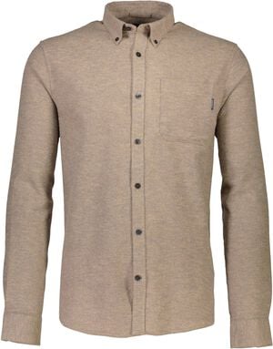 Brushed twill shirt L/S