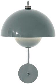 Flowerpot Wall Lamp VP8 Stone Blue