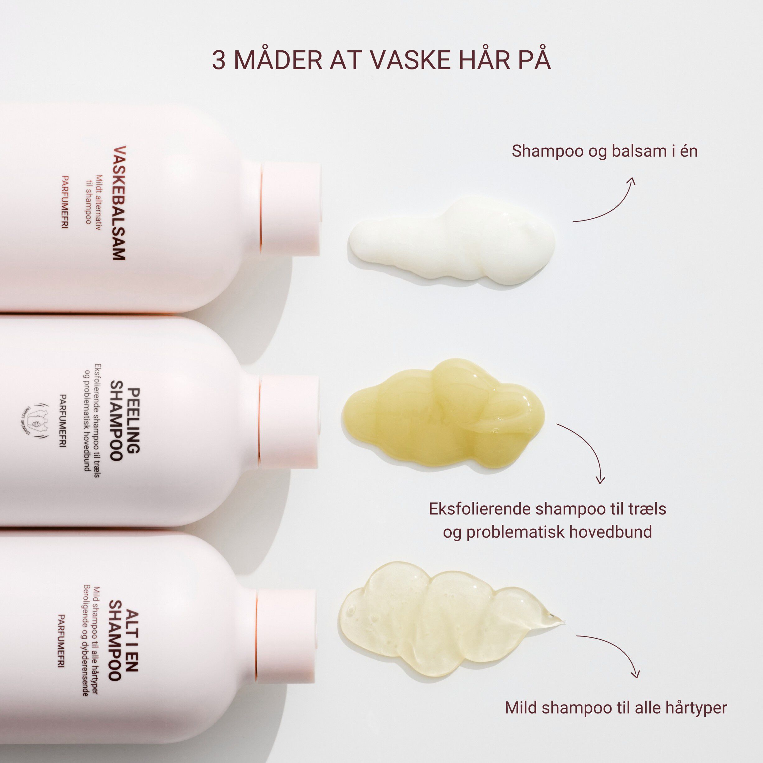 Pudderd&aring;serne Alt i en shampoo
