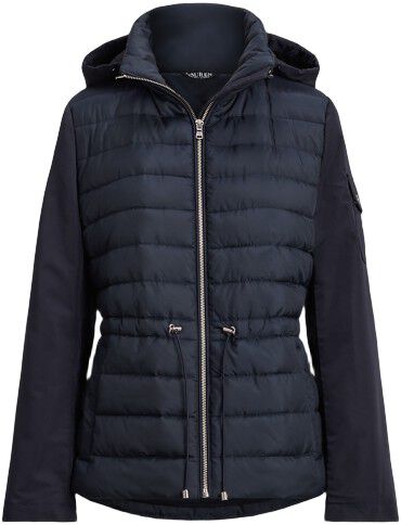 Quilted Funnelneck Puffer Jacket