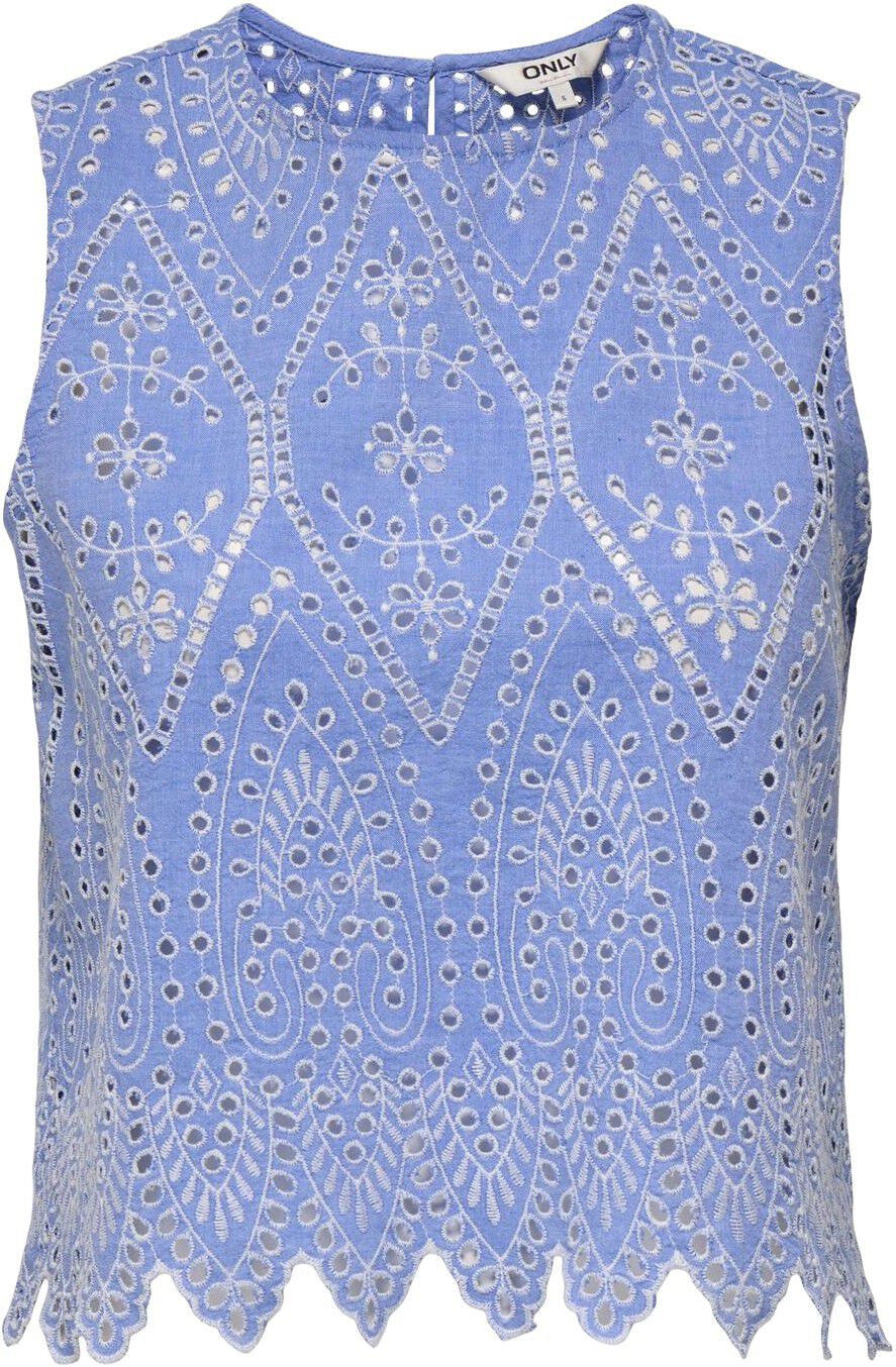 ONLTULUM SL EMB TOP NOOS WVN