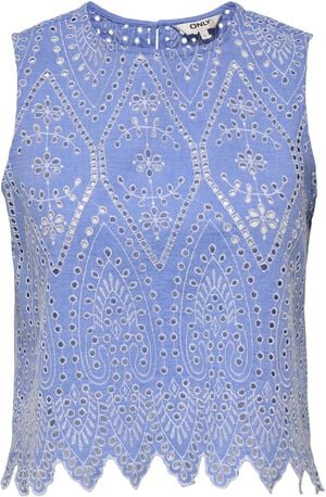 ONLTULUM SL EMB TOP NOOS WVN