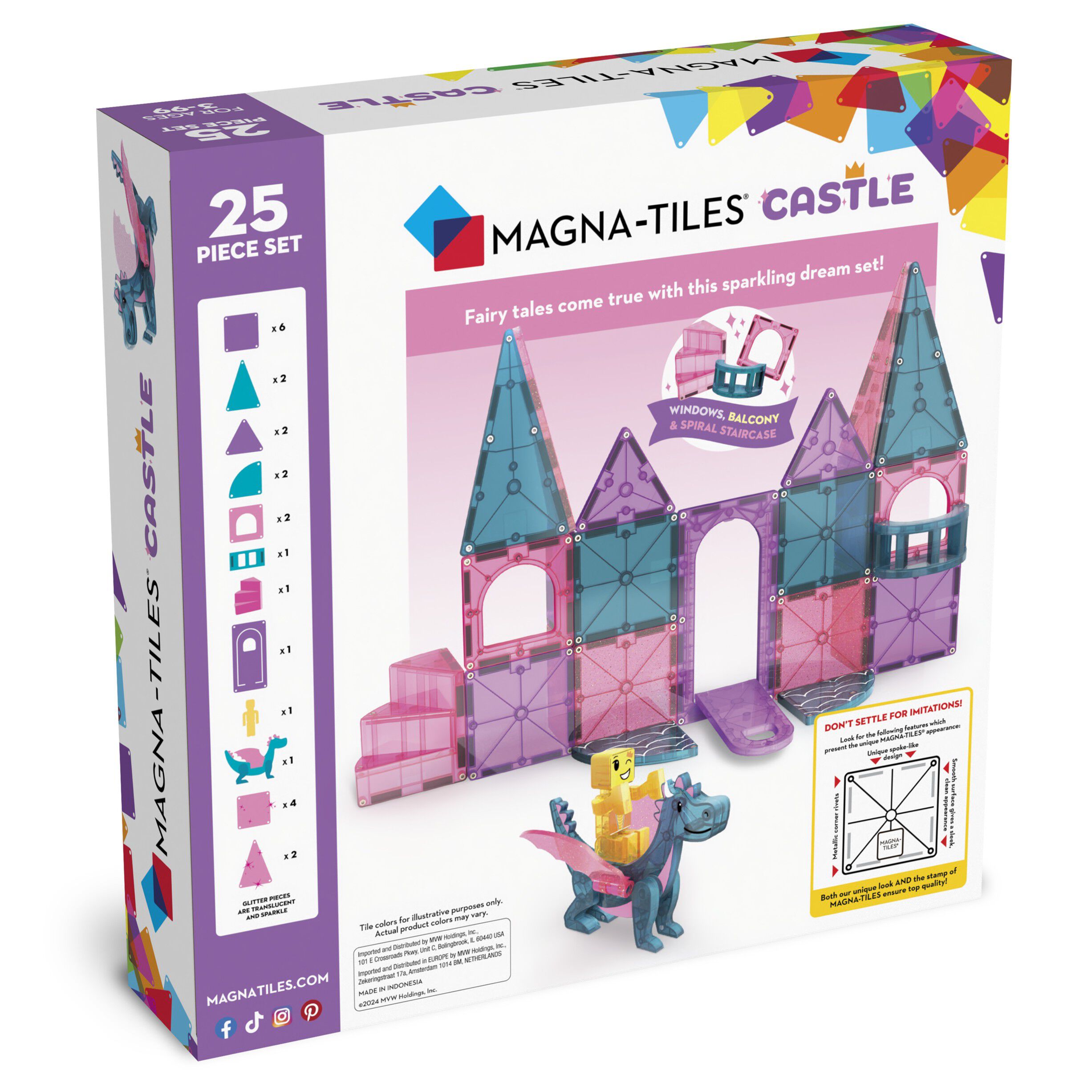 MAGNA-TILES Castle 25 pcs