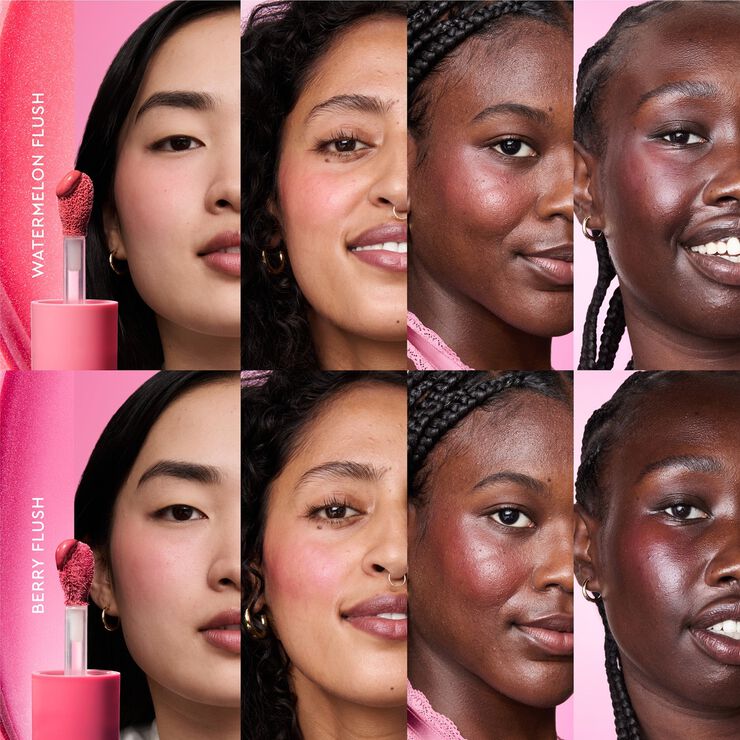Watermelon Glow Niacinamide Dewy Flush - Lysnende flydende blush