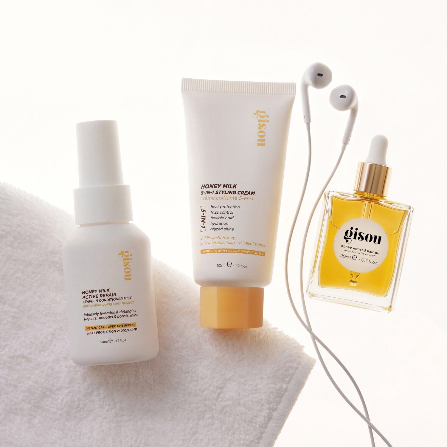 Honey Milk Active Repair - Reparerende leave-in balsamspray i rejsest&oslash;