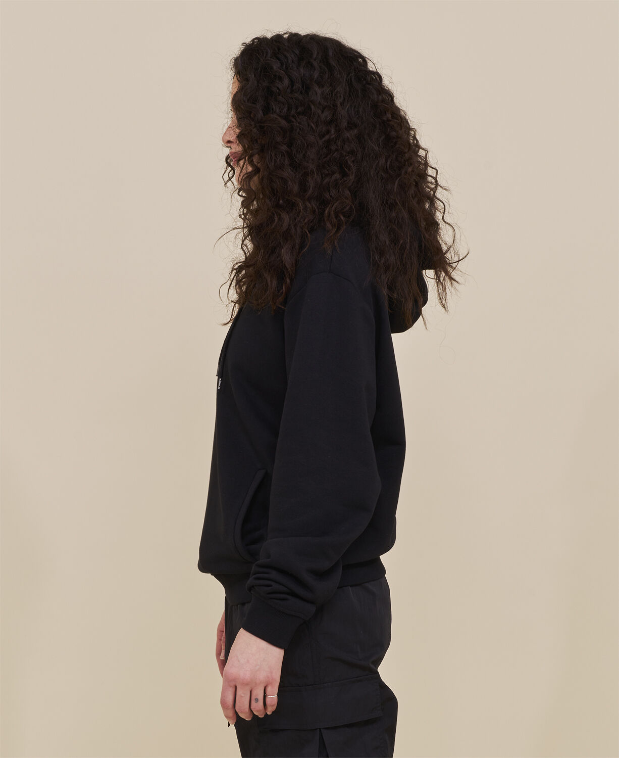 Apr&eacute;s Anything Statement Hoodie - Nero