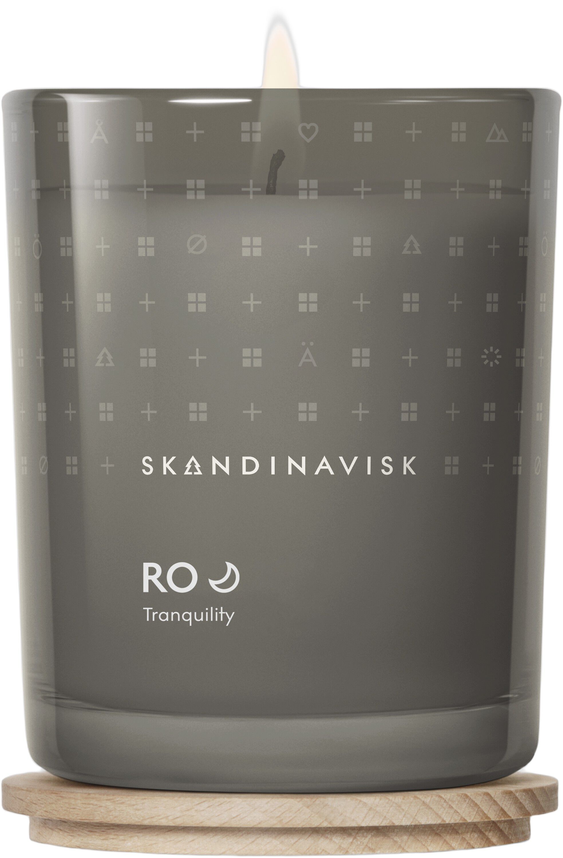 RO Scented Candle w Lid 200g