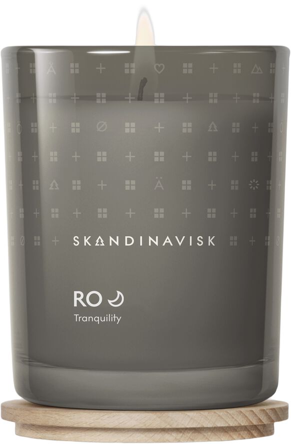 RO Scented Candle w Lid 200g