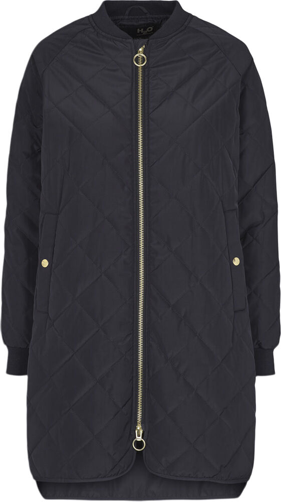 Rubina Quilted lang overgangsjakke