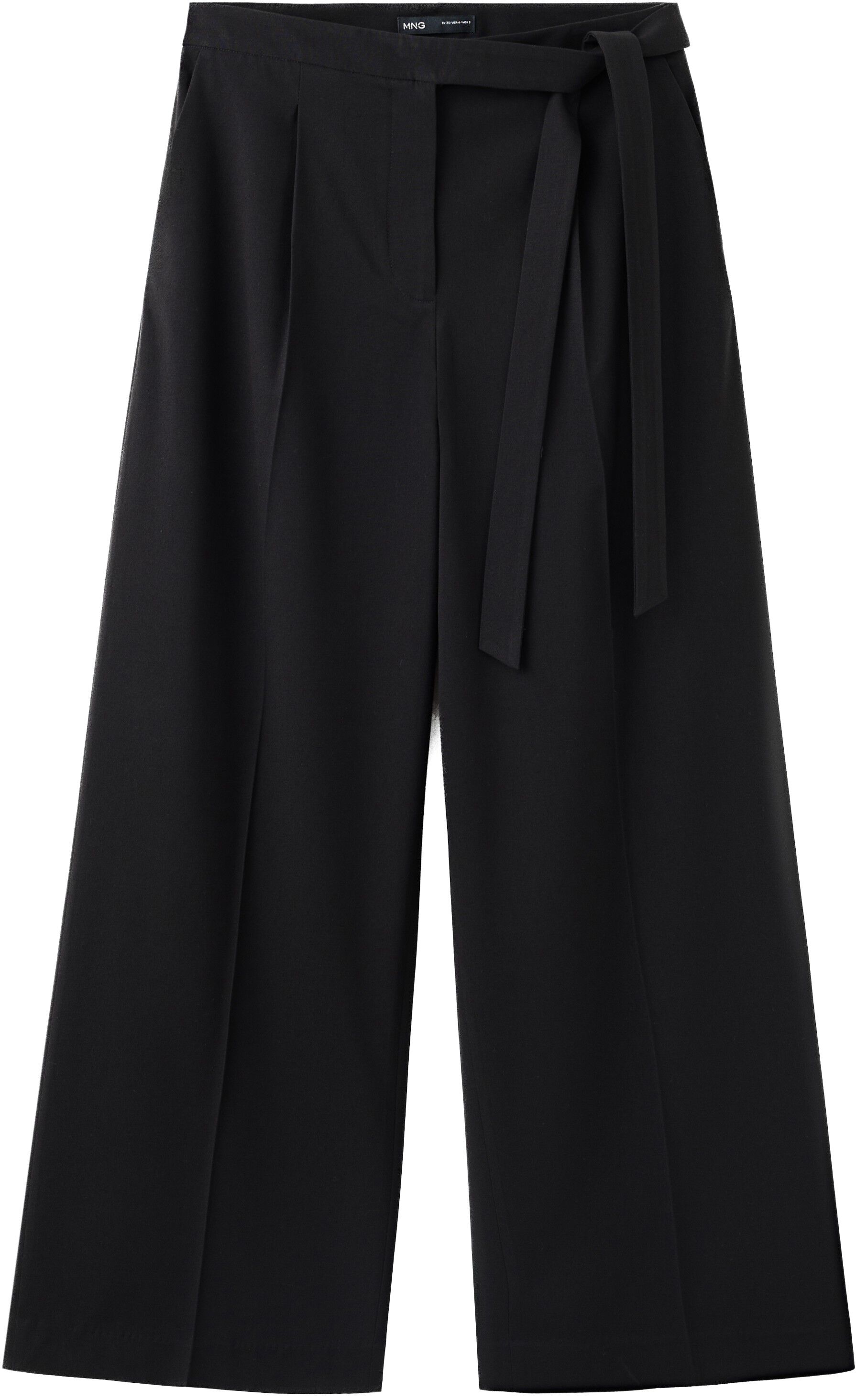 Bow straight trousers