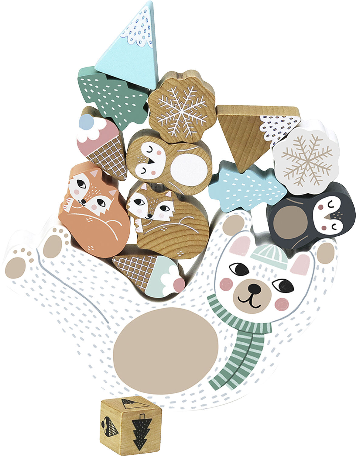 Vilac - Balancespil - Isbj&oslash;rn af Michelle Carlslund