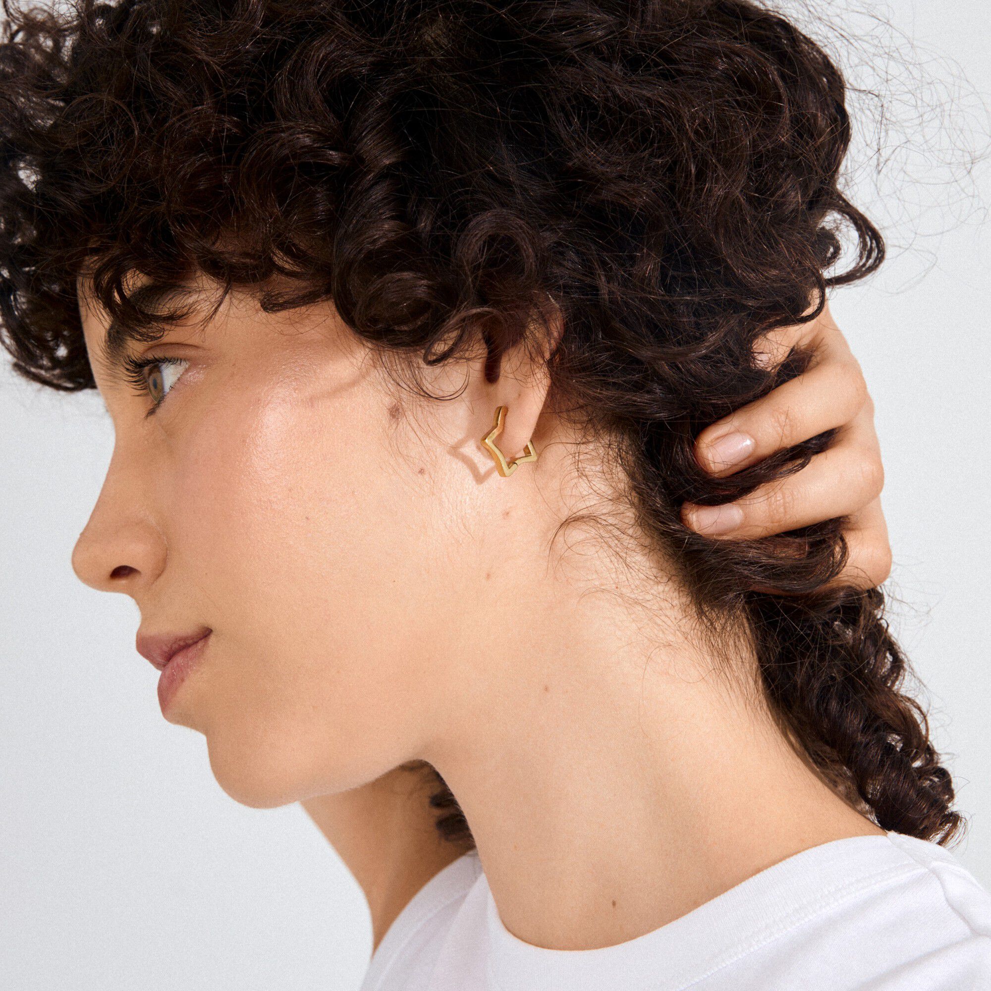 SOLARI earrings gold-plated