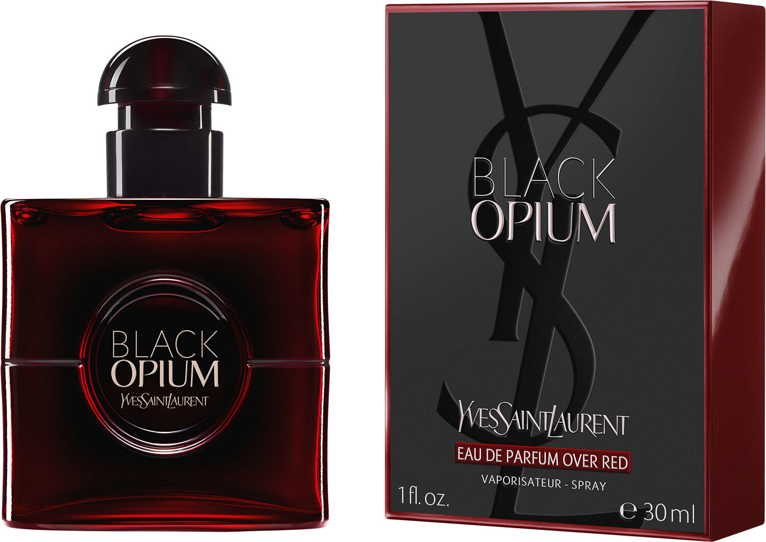 Black Opium Eau de Parfum Over Red