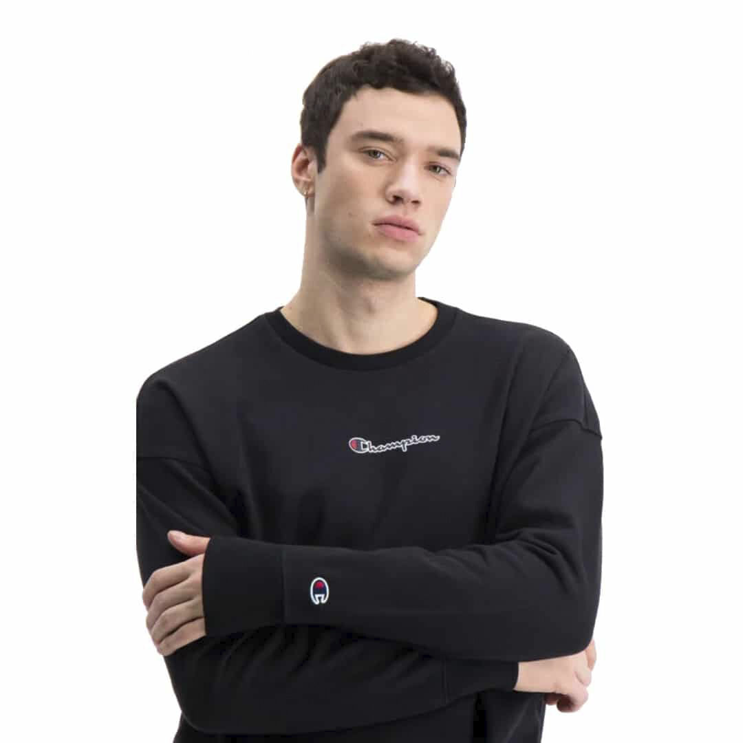 Oversized Script Logo Print sweatshirt