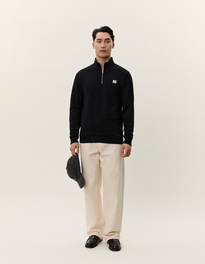Piece Half-zip Sweatshirt