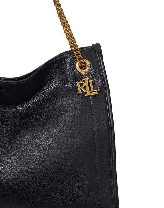 Pebbled Leather Large Bradley Tote Bag