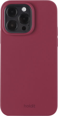 Silicone Case iPhone 15 ProMax Red Velvet