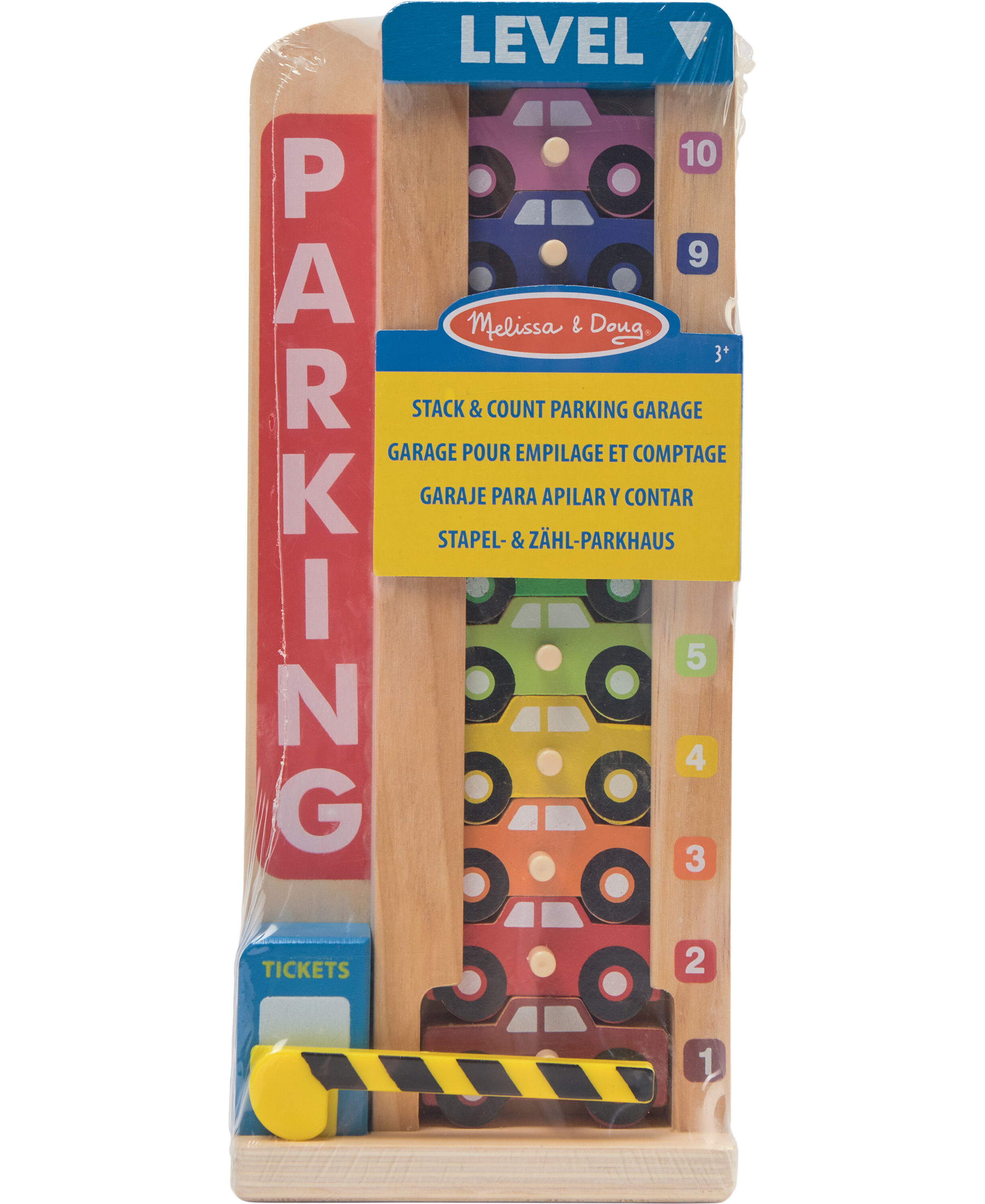 stack and count parking garage