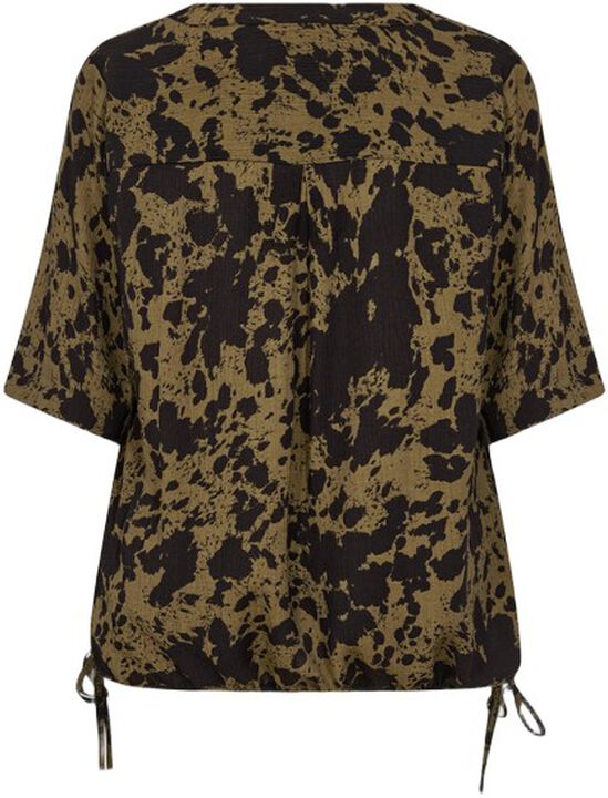 Curvy WA-NIKITA 1 Bluse Mørk sand