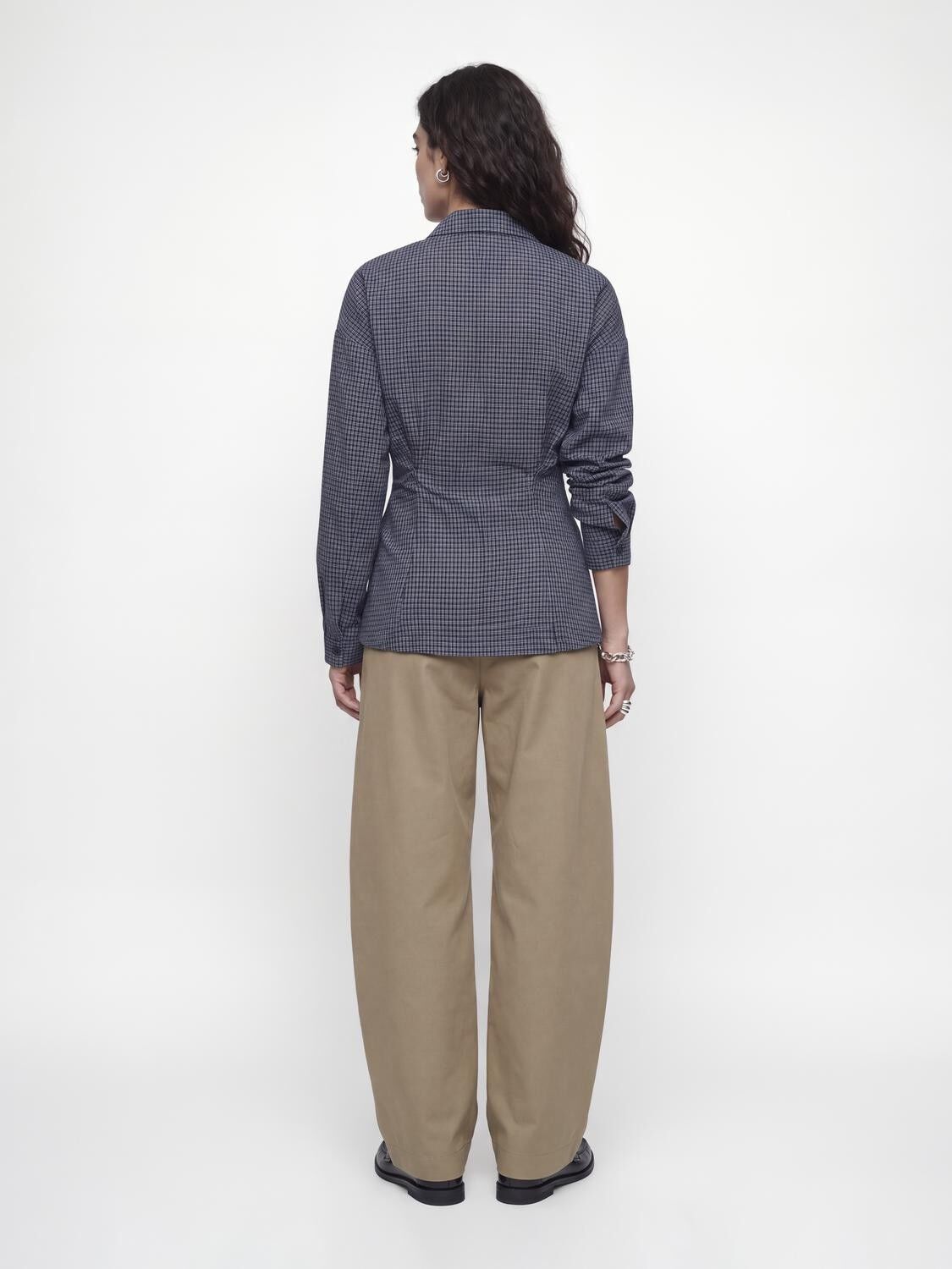 Jxviola Poplin Ls Wrap Tie Shirt Wvn