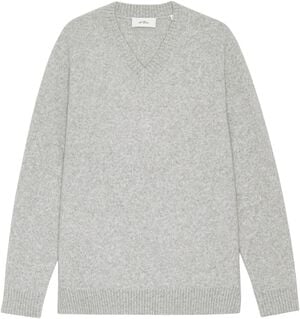 Melange V-Neck Knit