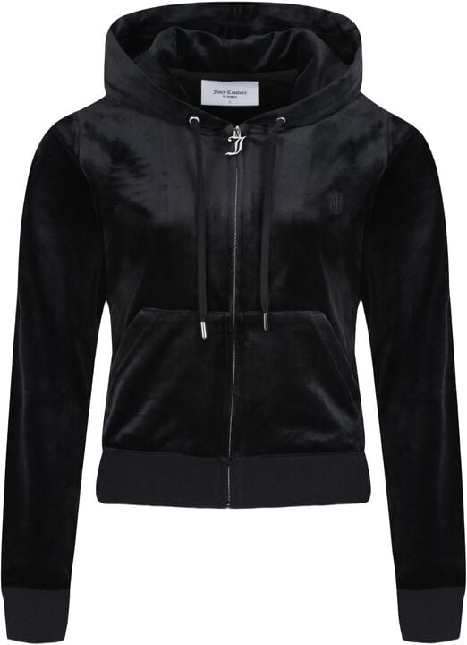 Robertson Classic Velour Zip Trough Hoodie