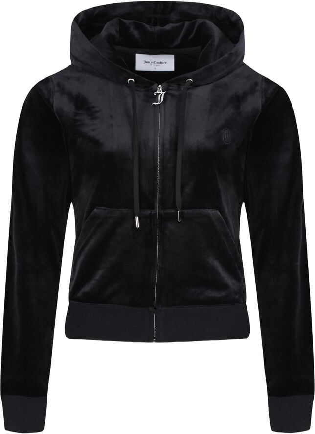 Robertson Classic Velour Zip Trough Hoodie