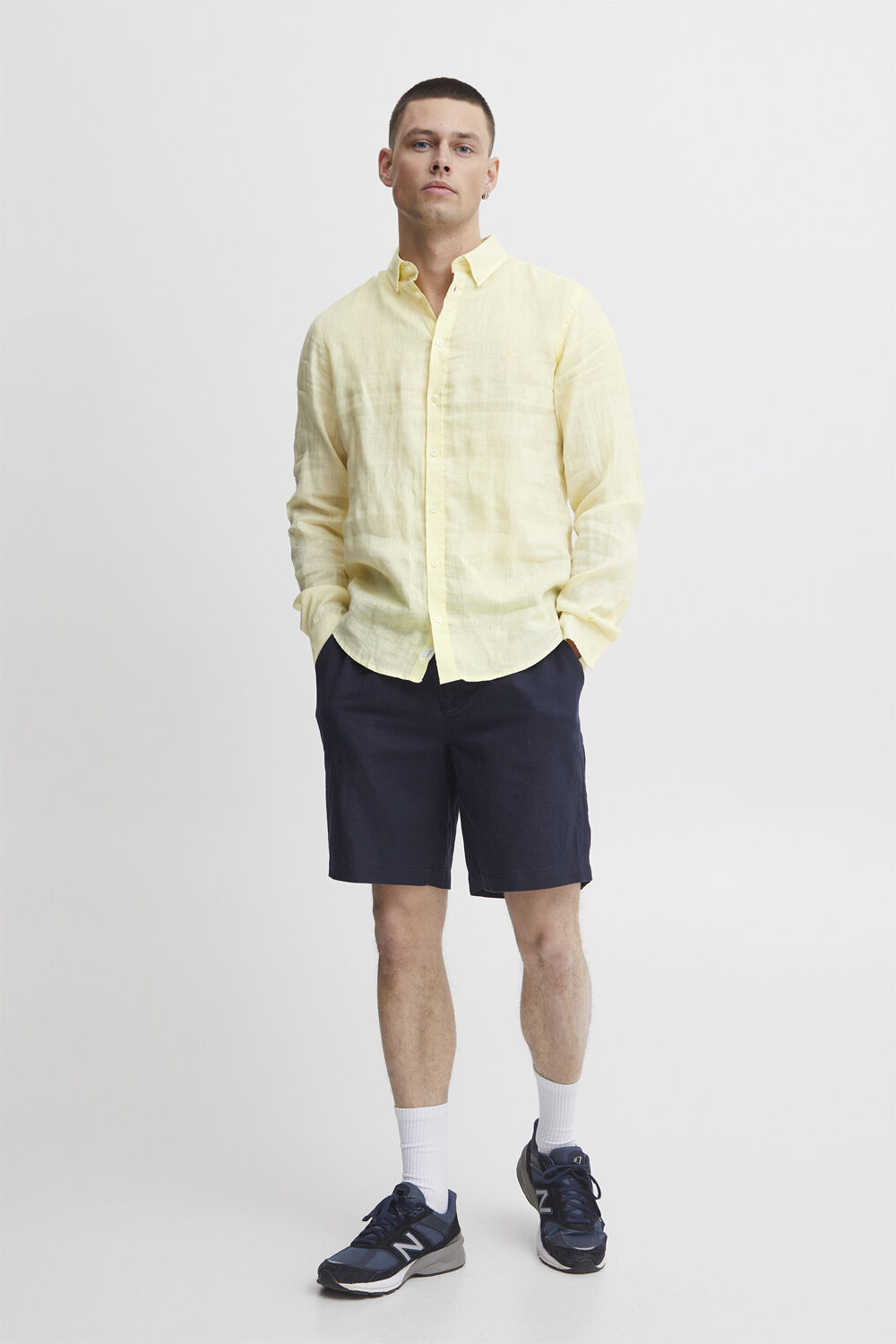 CFANTON BD LS linen shirt