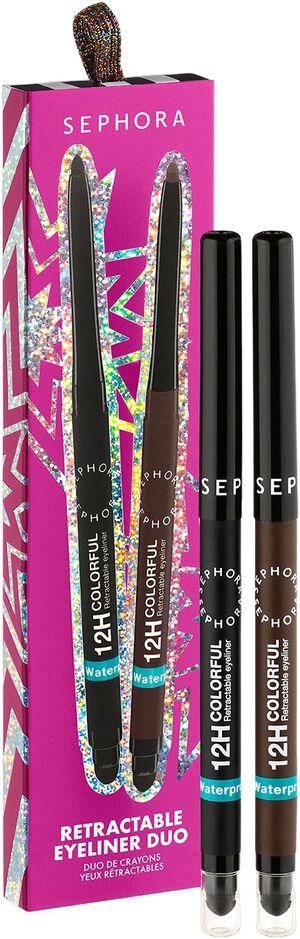 Retractable Eyeliner Duo - Eyeliner S&aelig;t