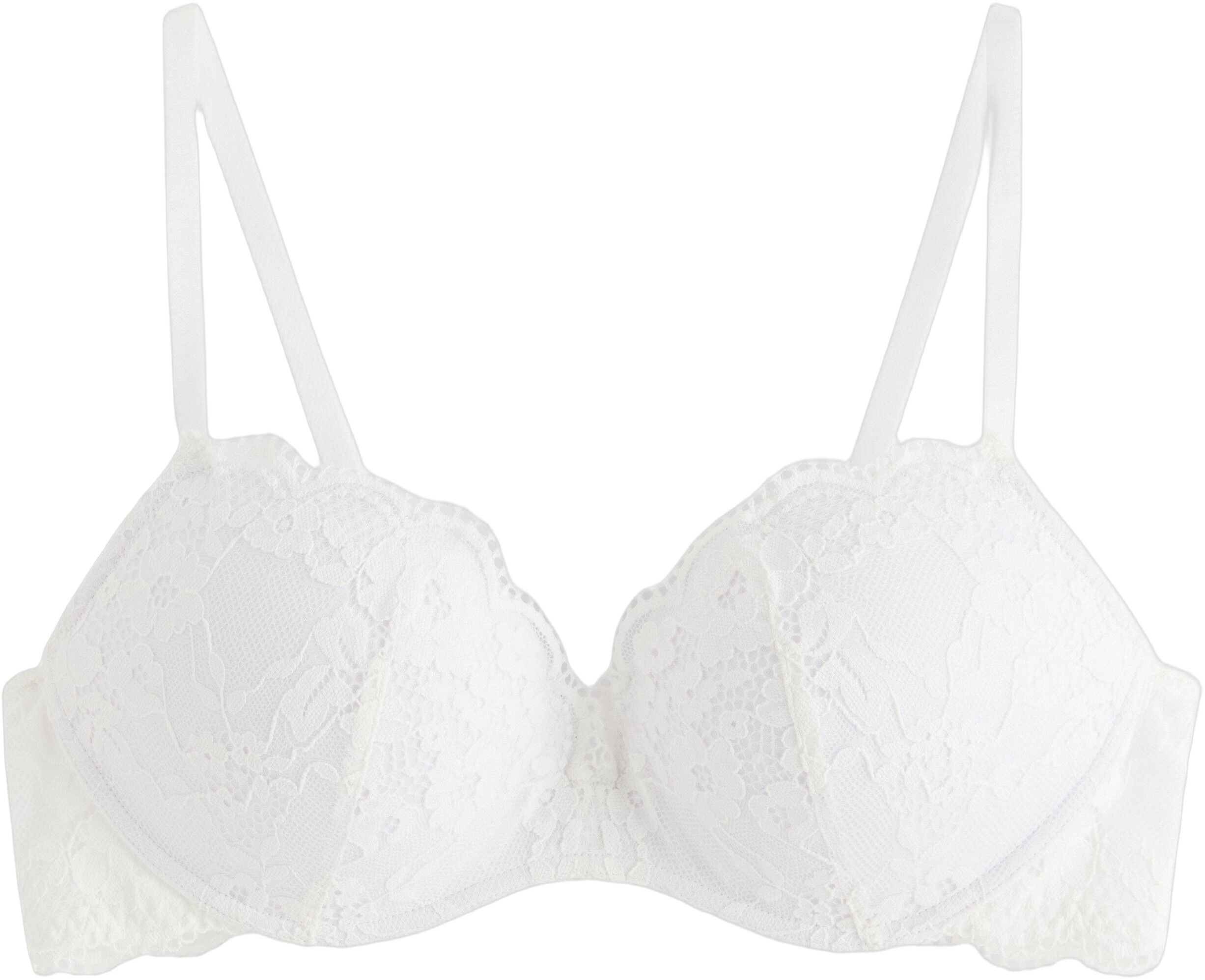 Comfortable push-up bra with soft p