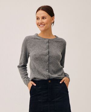 Myrna 3 RWS Cardigan Lambswool