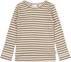 T-shirt L/S Modal Striped