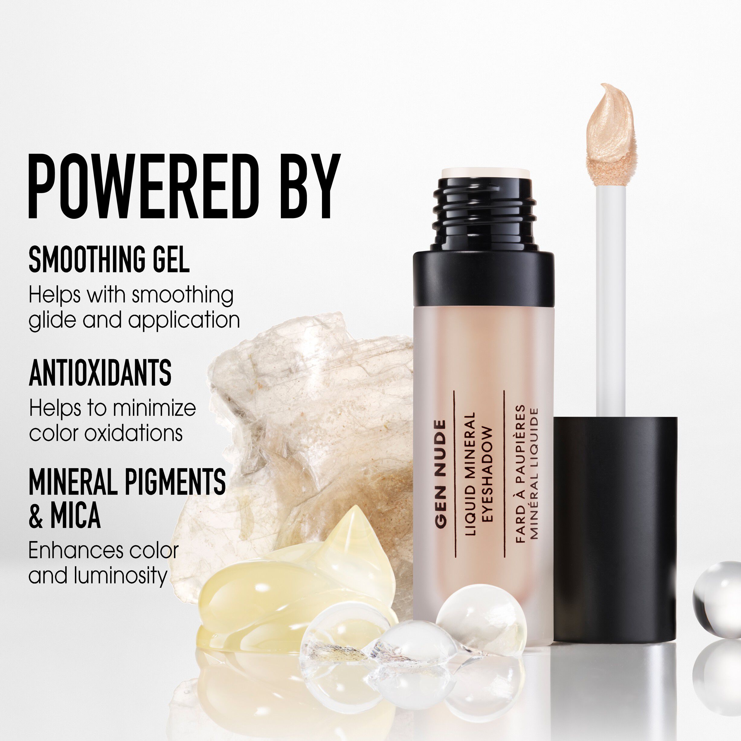 Liquid Mineral Eyeshadow Smoky Quartz