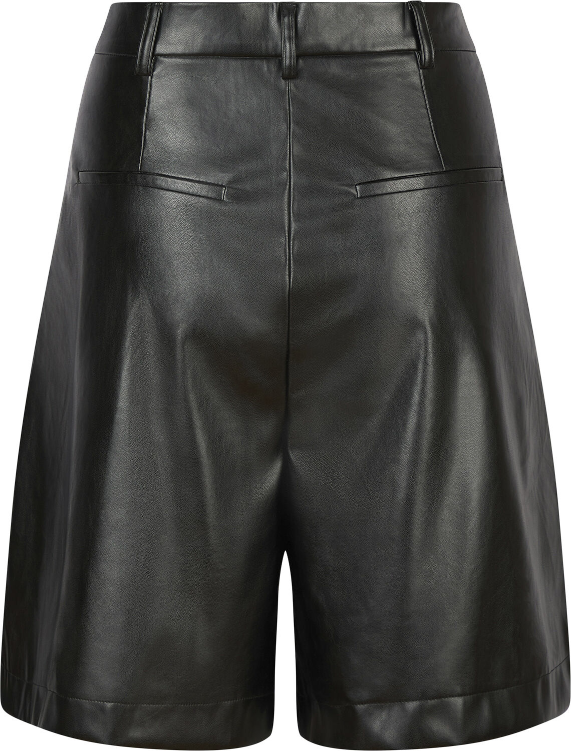 Nika Bermuda PU Shorts