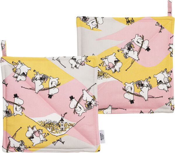 Moomin Arabia 22x22cm grydelapper Familietid