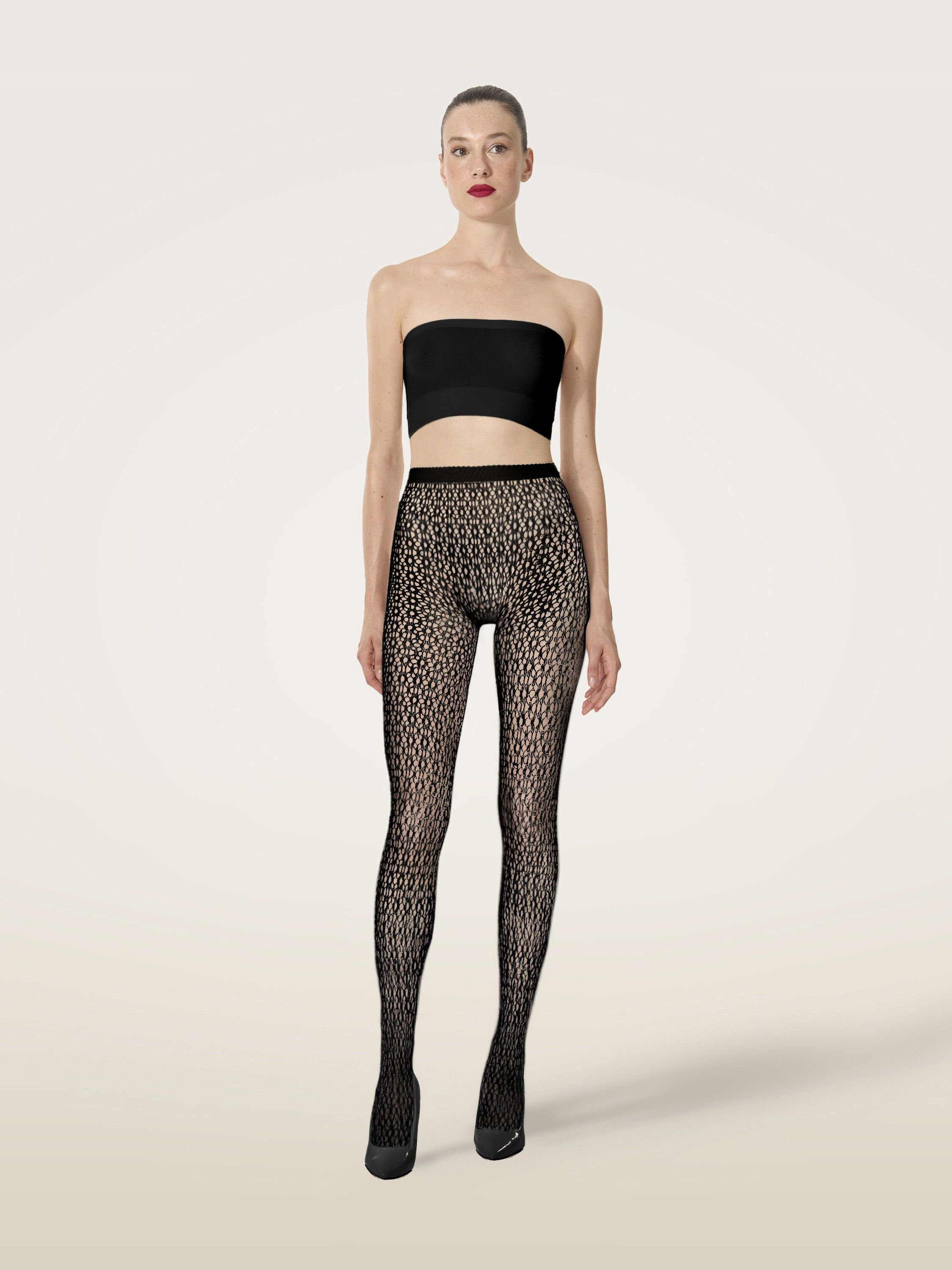 Daisy Net Tights