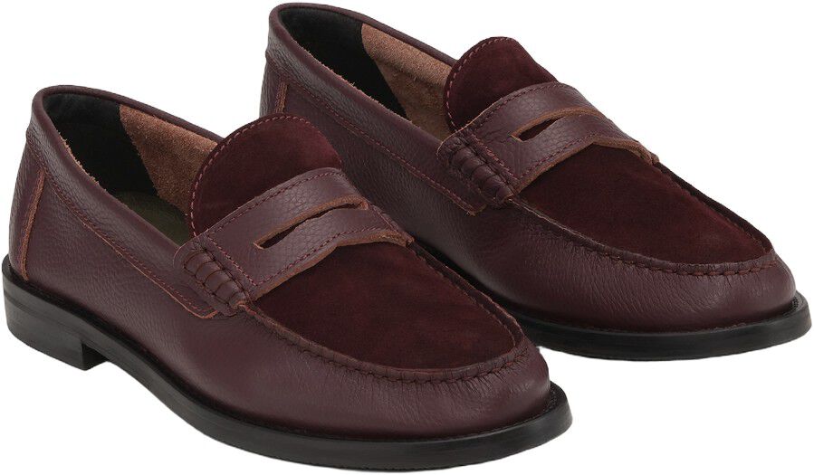 Suede Mix Loafer
