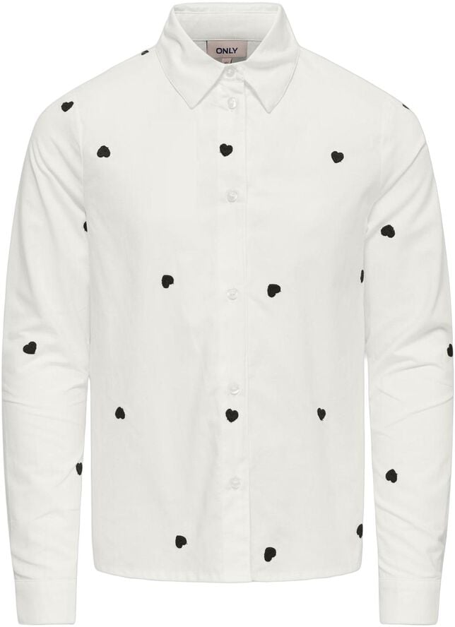 KOGLINA GRACE L/S EMB SHIRT WVN